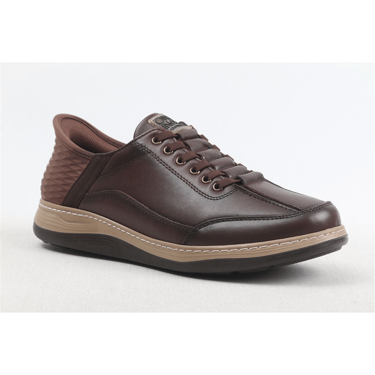 ULUS 5809 KAHVE ARKALI SNEAKER SPOR AYAKKABI