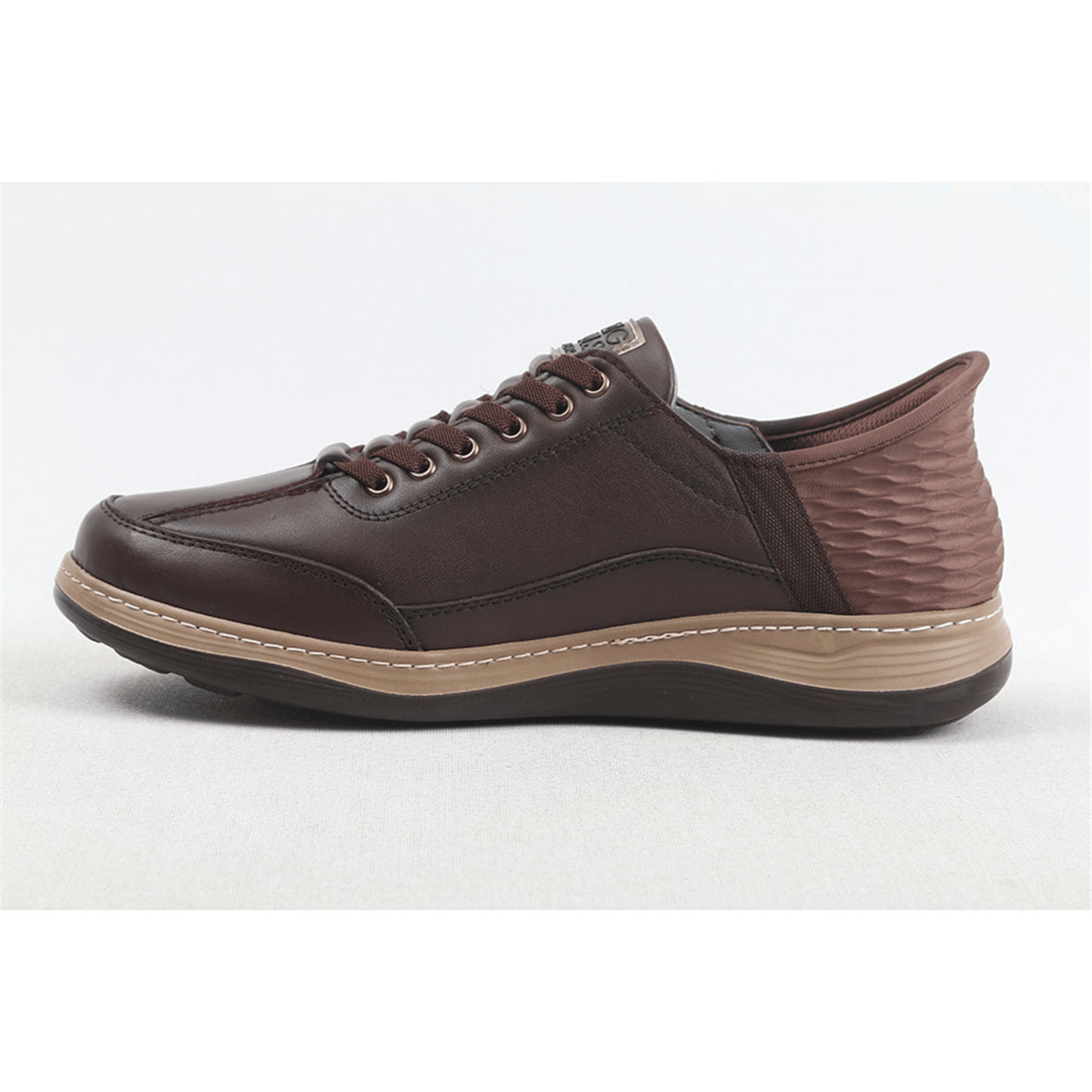 ULUS 5809 KAHVE ARKALI SNEAKER SPOR AYAKKABI