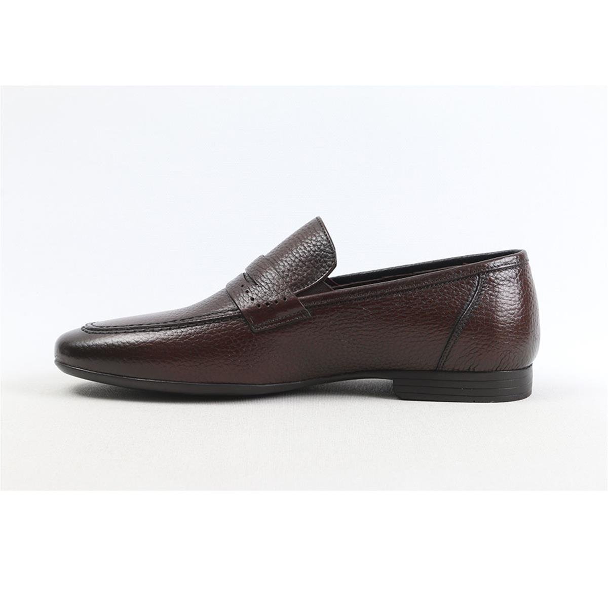 ULUS 611 KAHVE LOAFER AYAKKABI