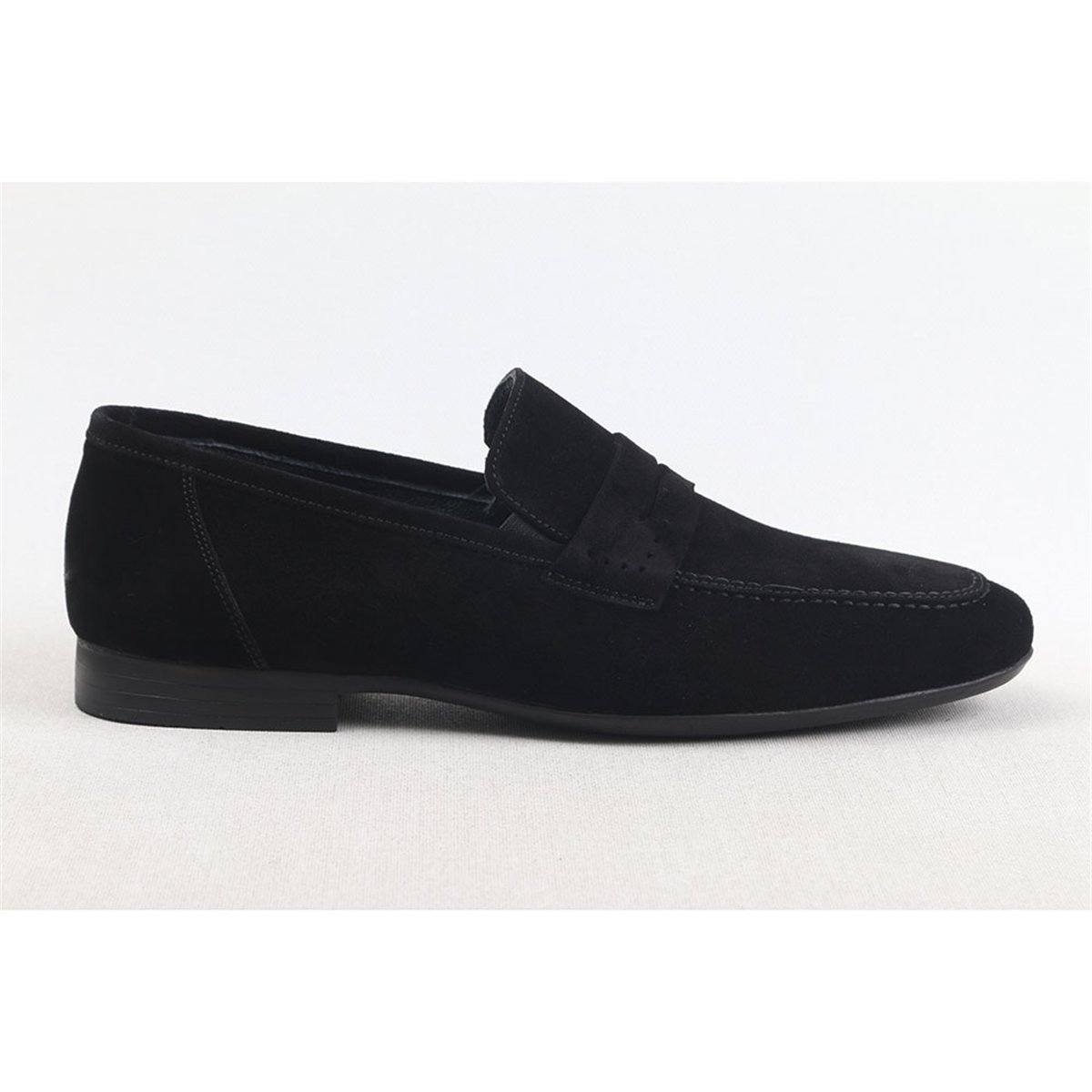 ULUS 611 SİYAH SÜET LOAFER AYAKKABI