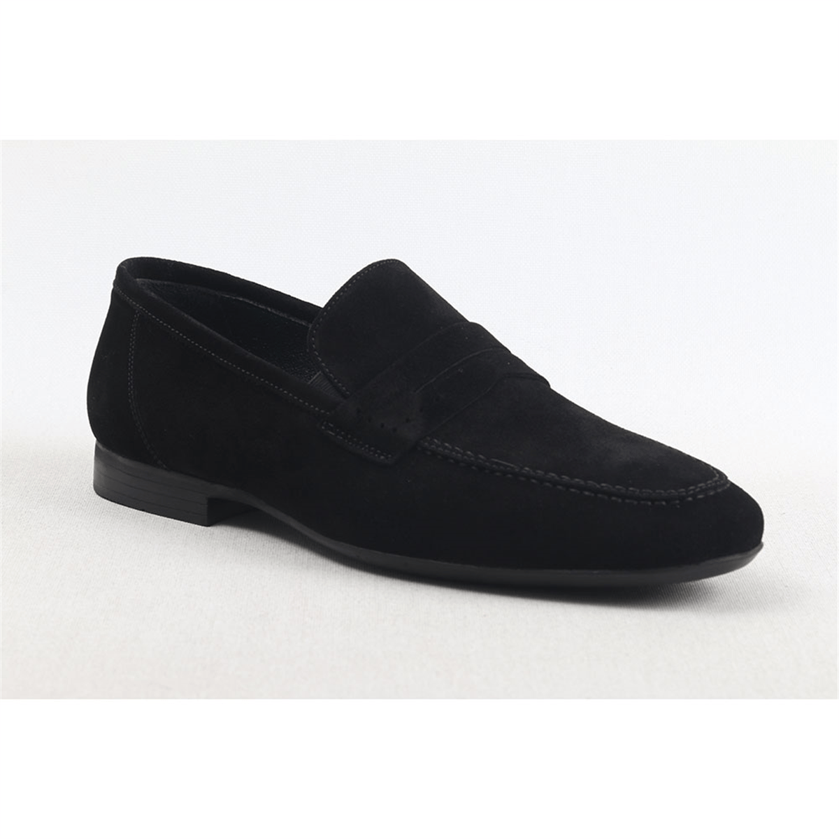 ULUS 611 SİYAH SÜET LOAFER AYAKKABI