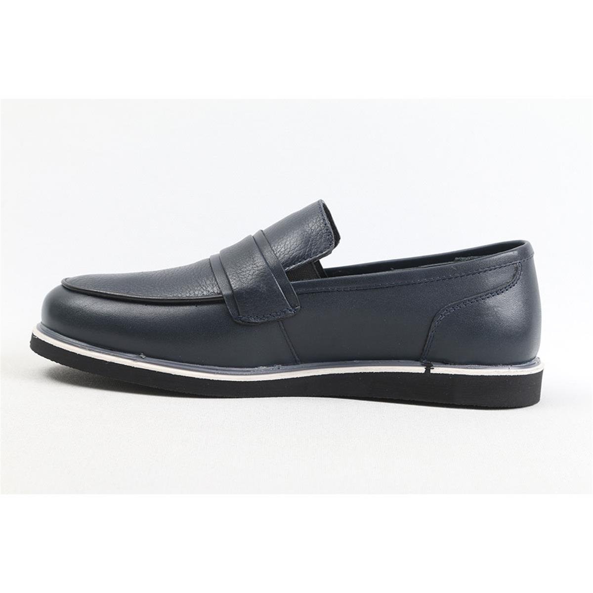 ULUS 6110 LACİVERT LOAFER AYAKKABI