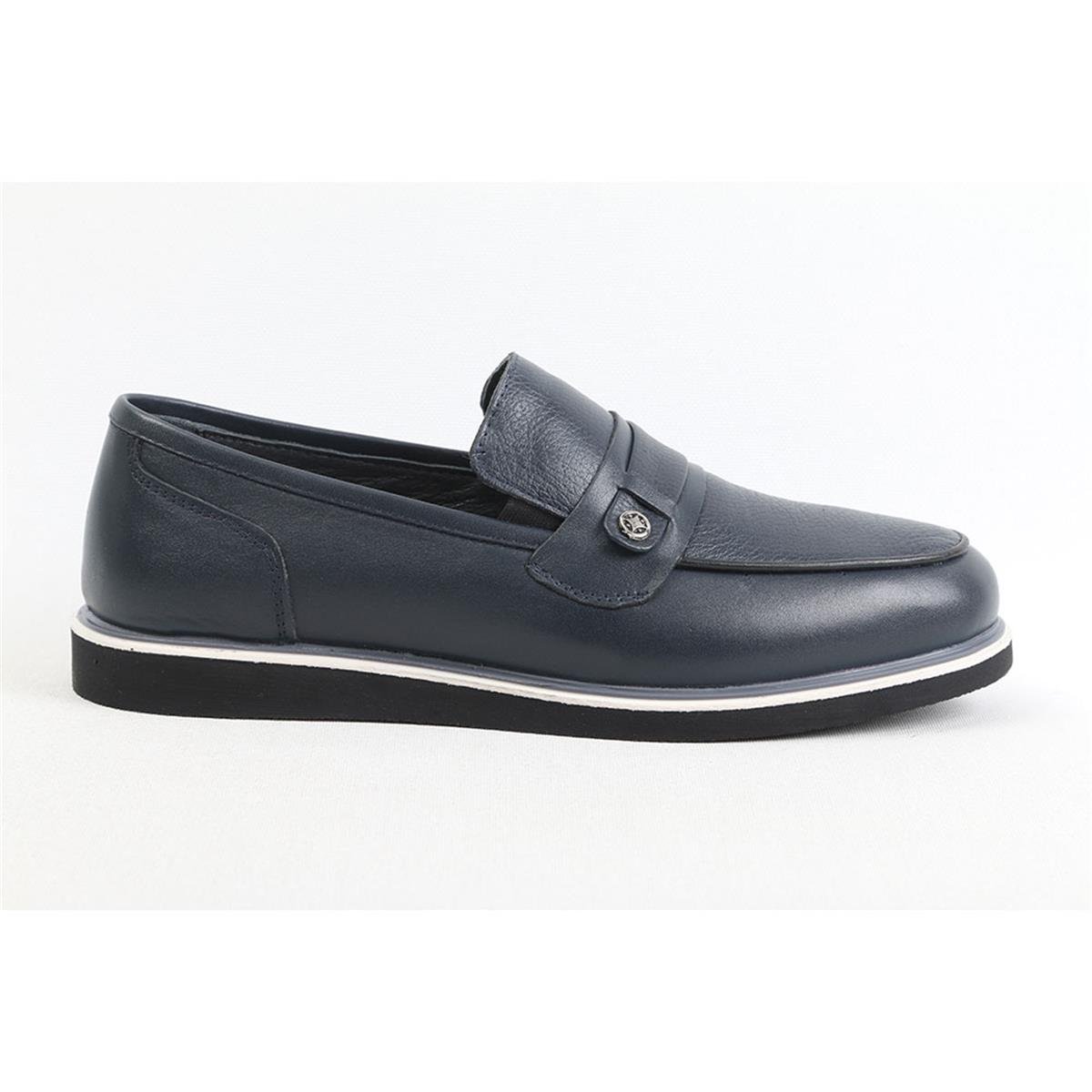 ULUS 6110 LACİVERT LOAFER AYAKKABI