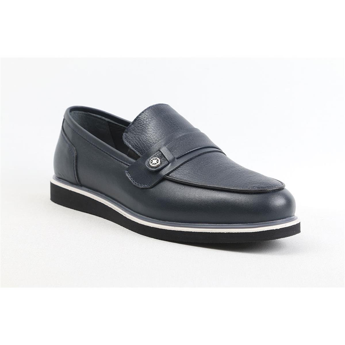 ULUS 6110 LACİVERT LOAFER AYAKKABI