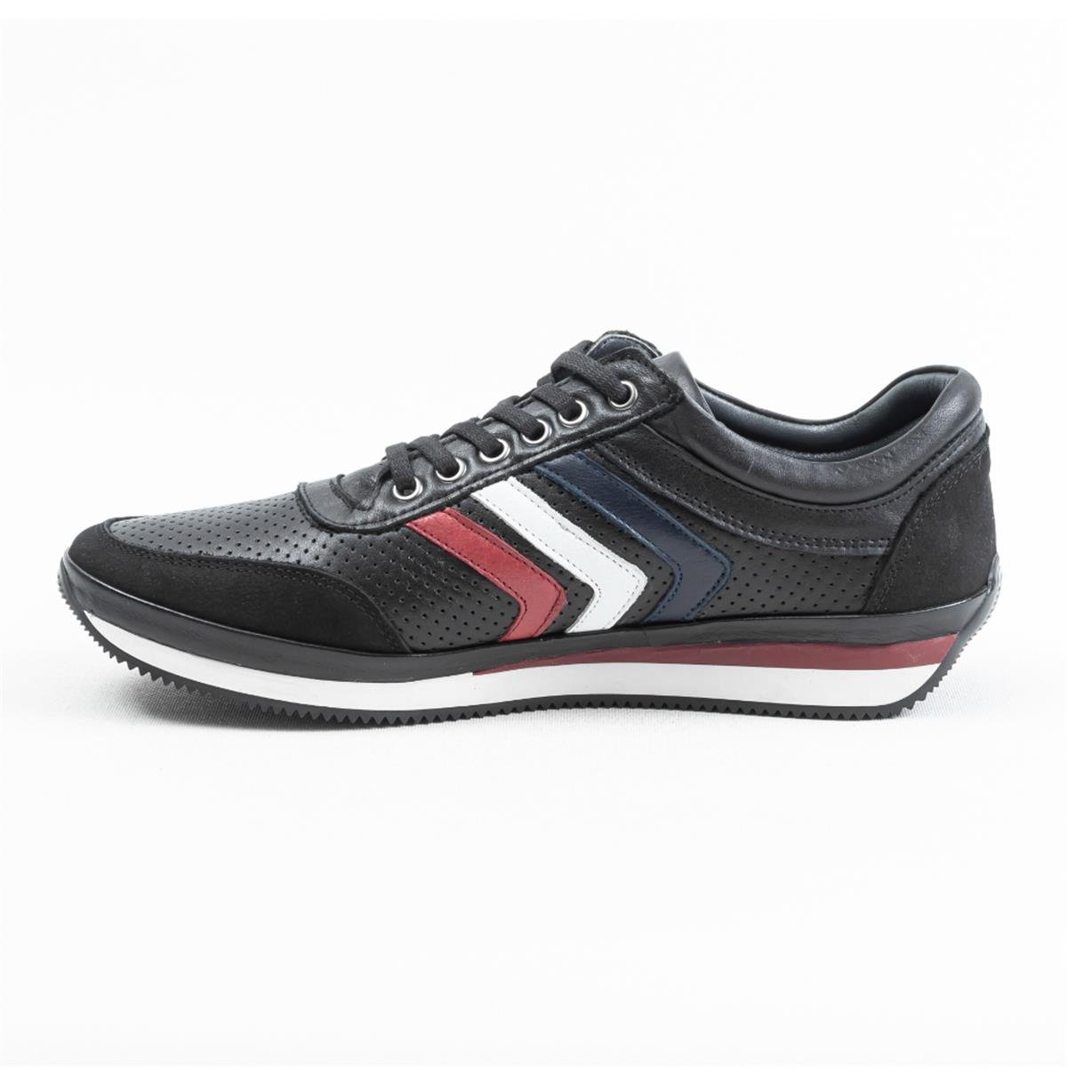 Ulus 707 Siyah Zımbalı Sneaker Spor Ayakkabı