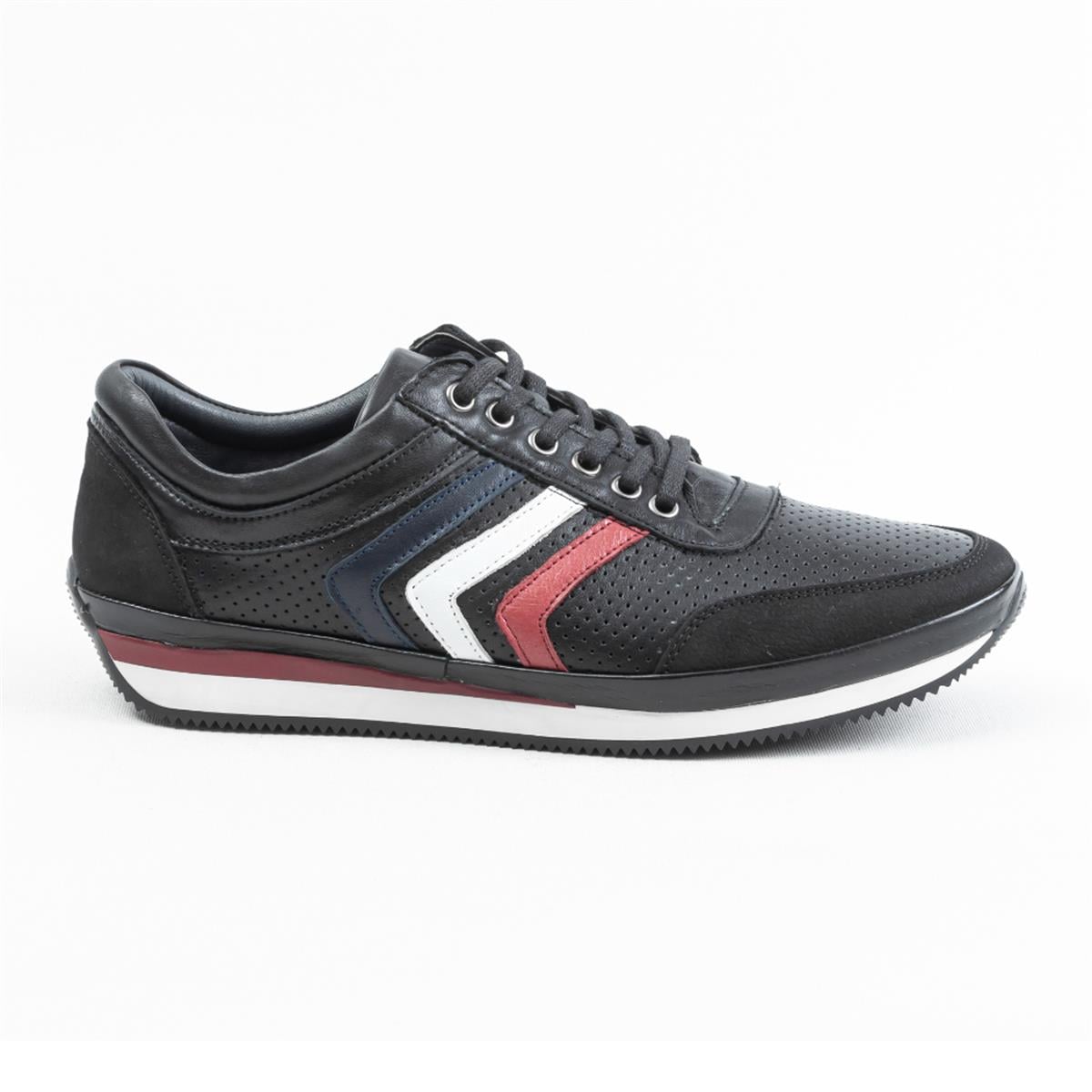 Ulus 707 Siyah Zımbalı Sneaker Spor Ayakkabı
