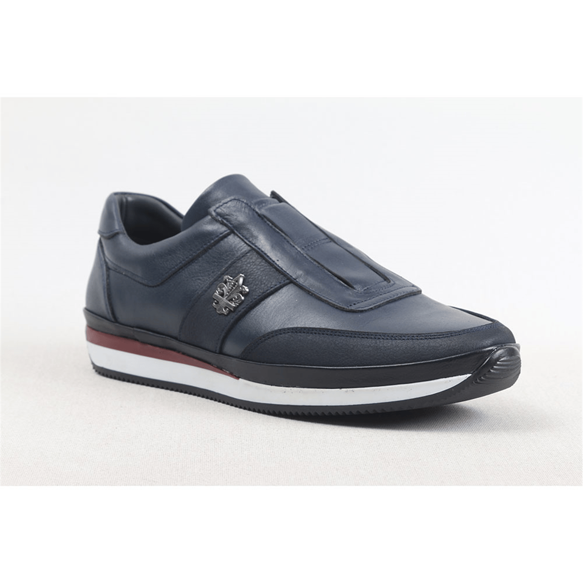 ULUS 710 LASTİKLİ LACİVERT SNEAKER SPOR AYAKKABI