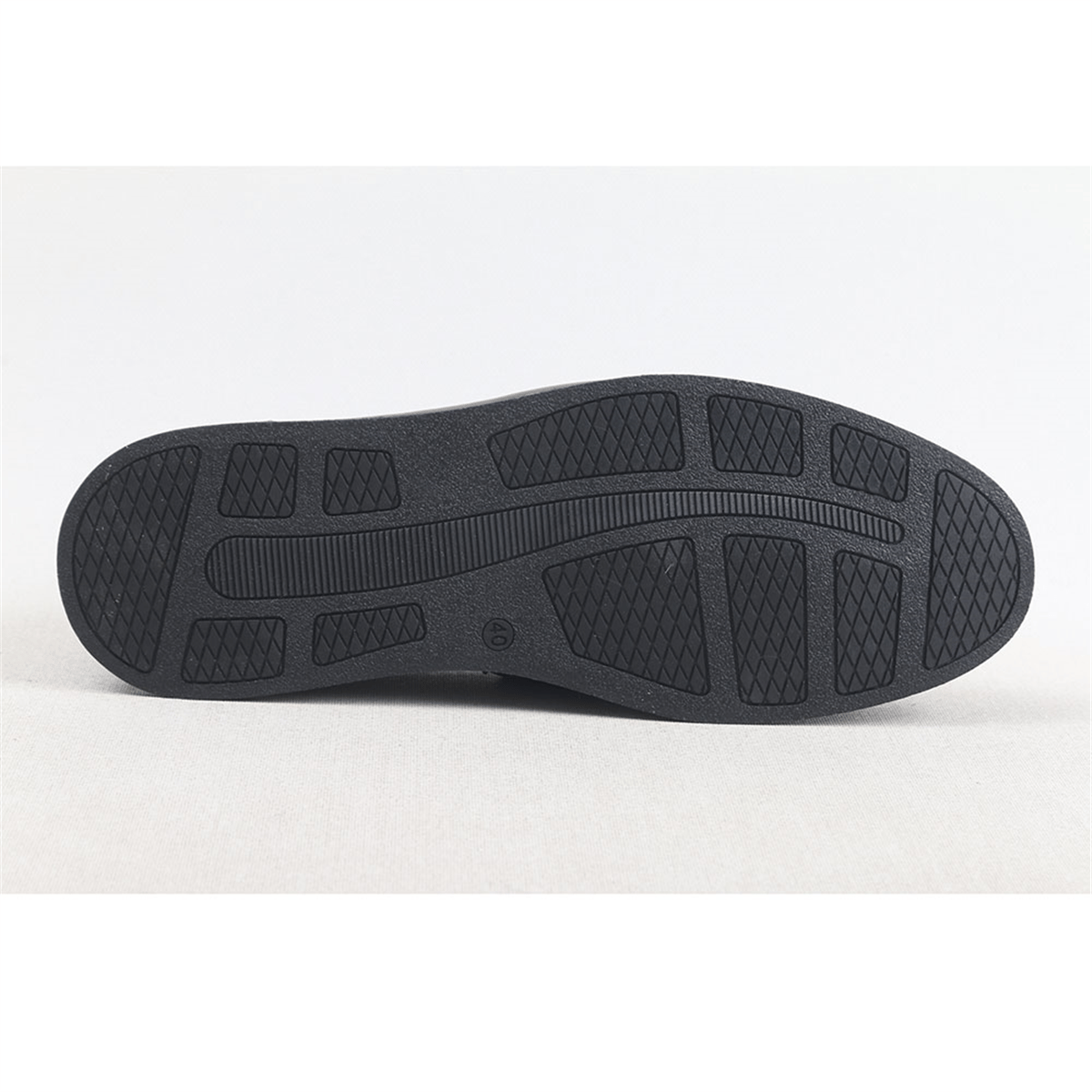 ULUS 7160 FİYONKLU SİYAH LOAFER AYAKKABI