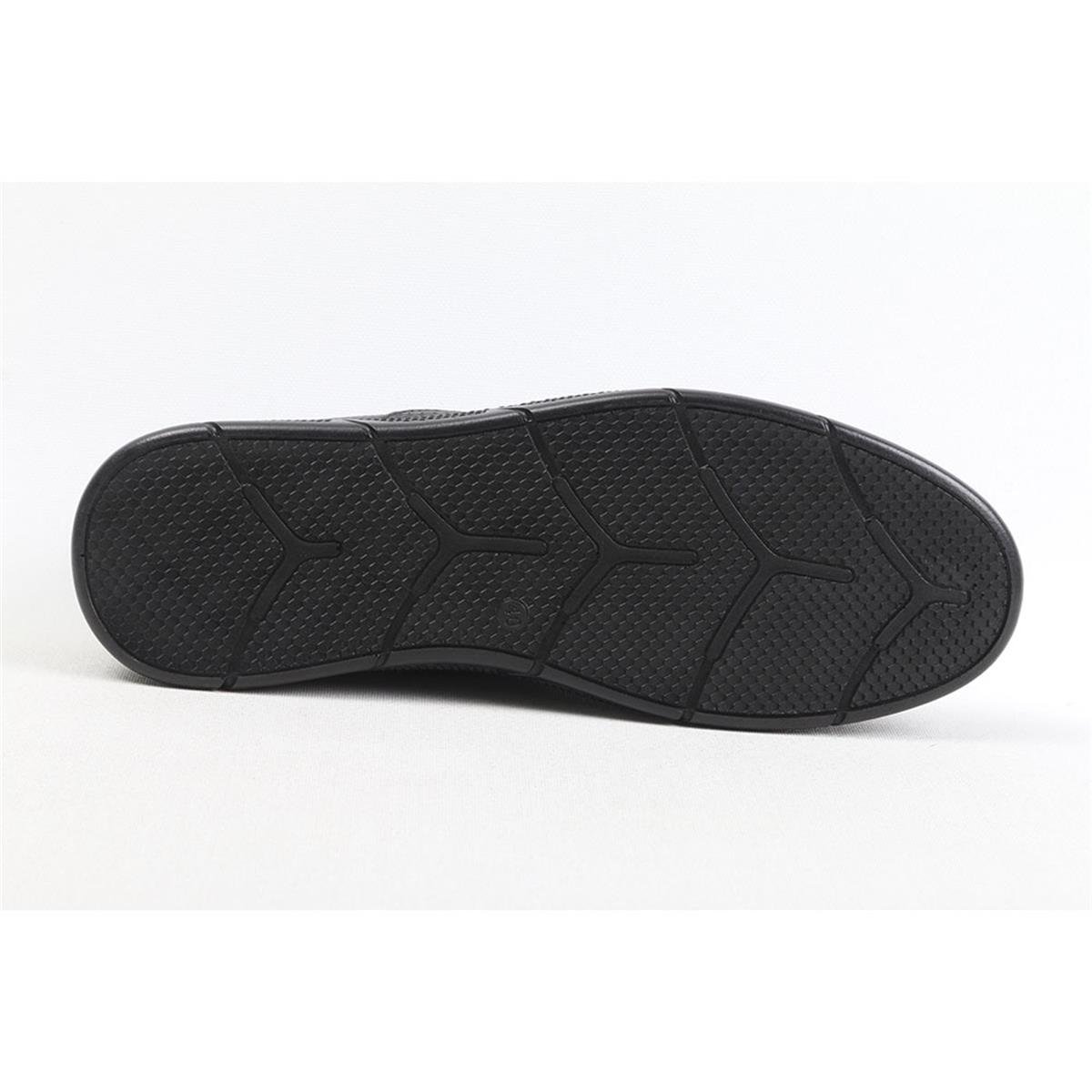 ULUS 7211 DELİKLİ SİYAH CASUAL AYAKKABI