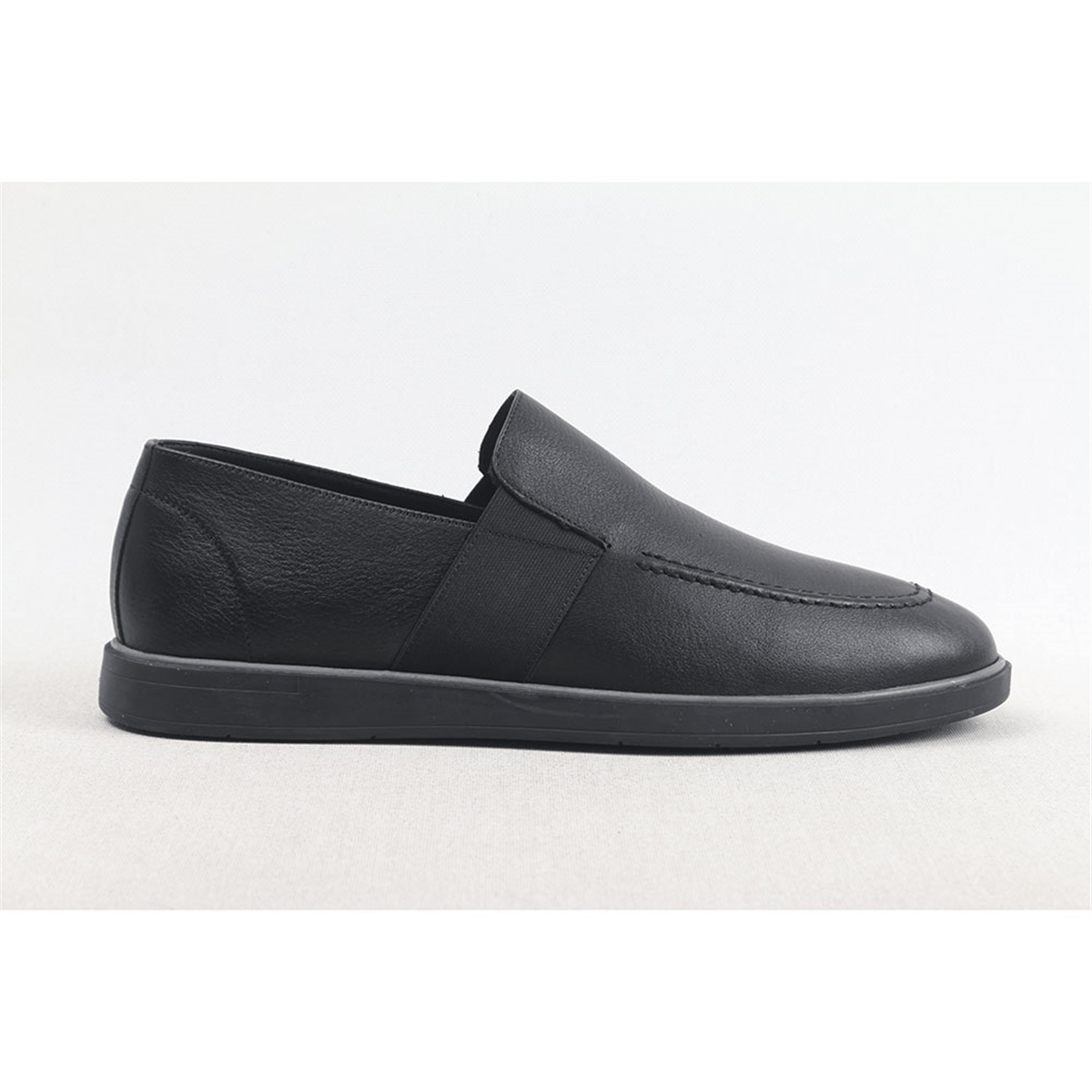 ULUS 804 AYNALI SİYAH LOAFER AYAKKABI