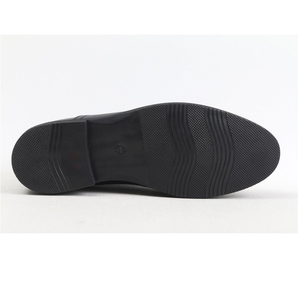 ULUS 811 MASKARETLİ BAĞLI SİYAH COMFORT AYAKKABI