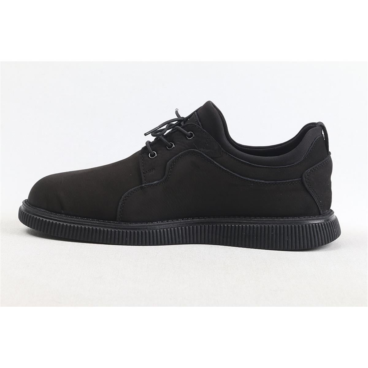 ULUS 851 SİYAH NUBUK CASUAL AYAKKABI