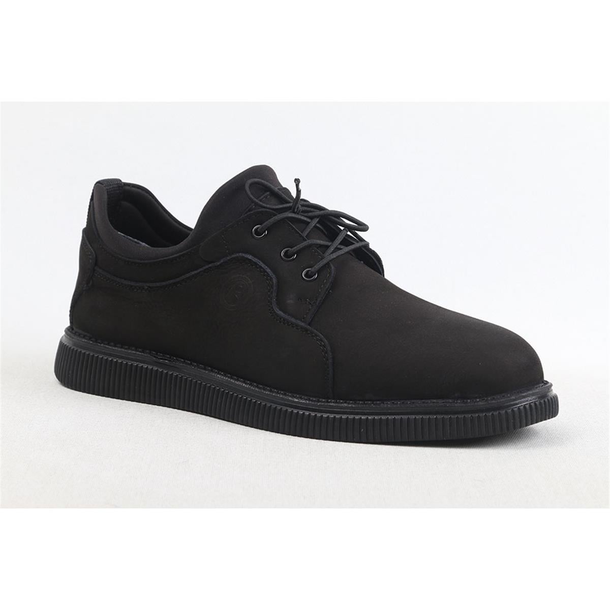 ULUS 851 SİYAH NUBUK CASUAL AYAKKABI