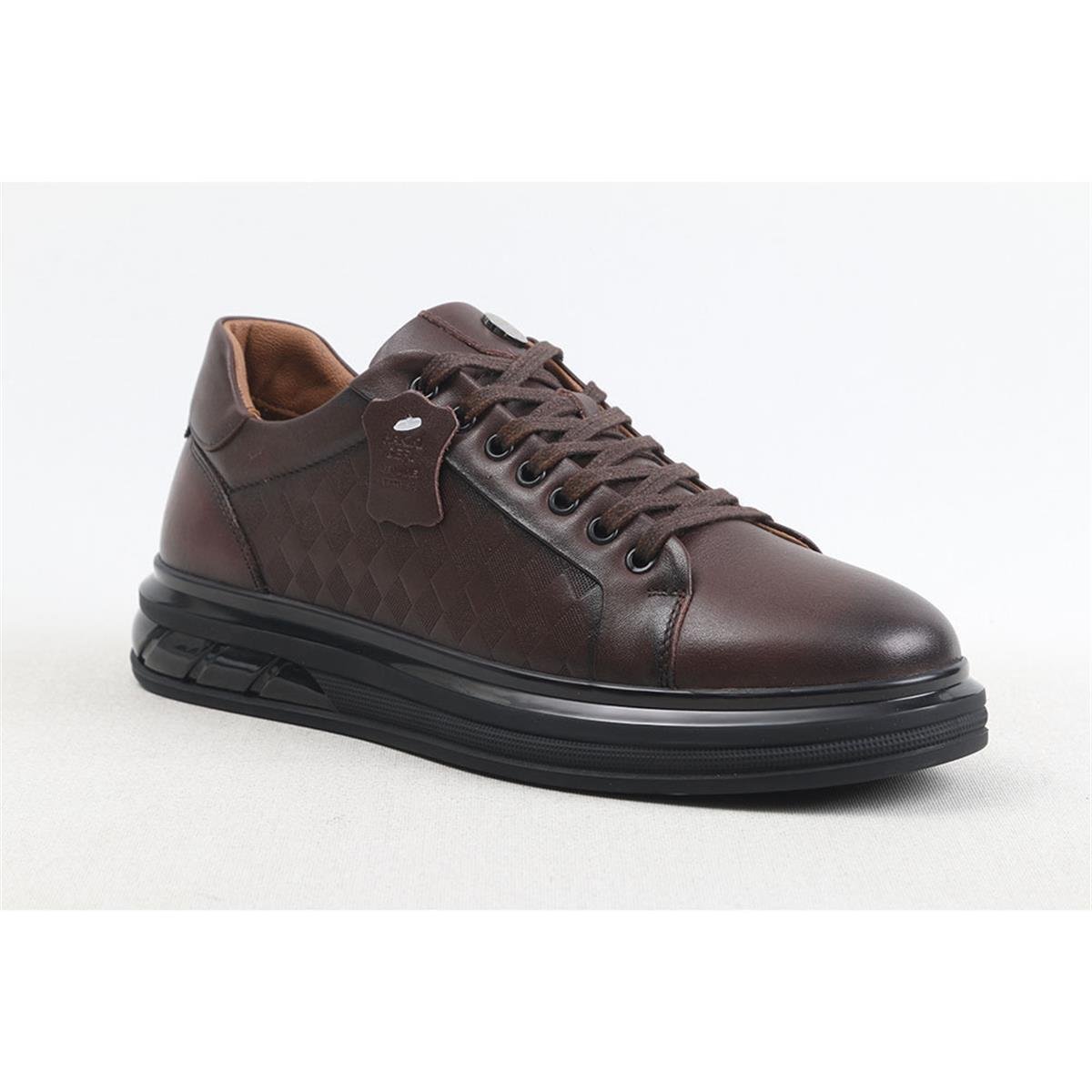 ULUS 8511 İTHAL BOOST TABAN KAHVE SNEAKER SPOR  AYAKKABI