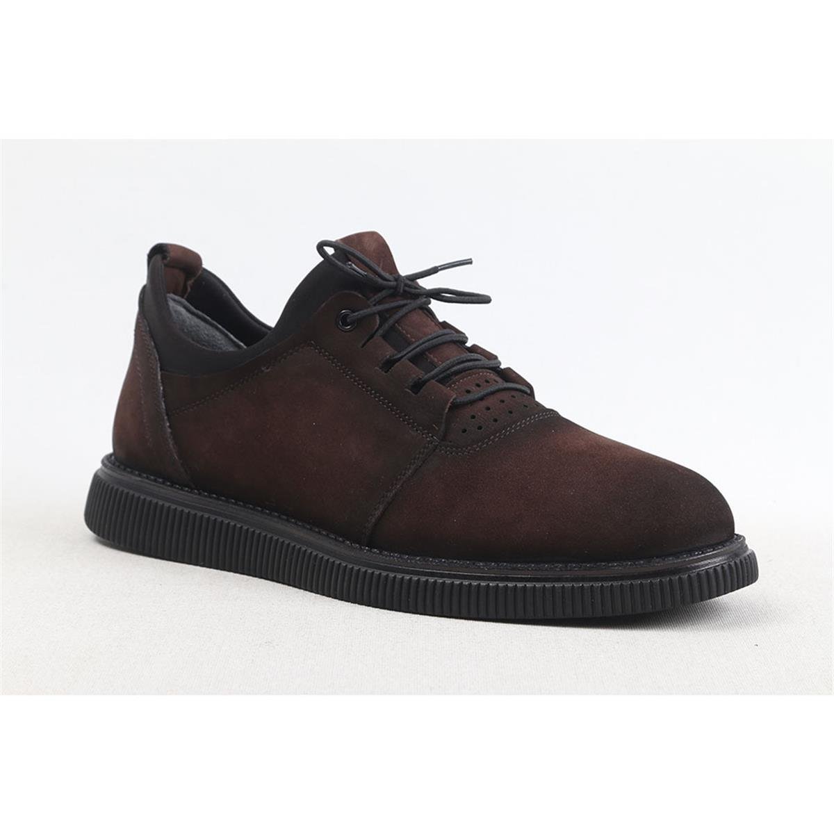 ULUS 852 KAHVE NUBUK CASUAL AYAKKABI