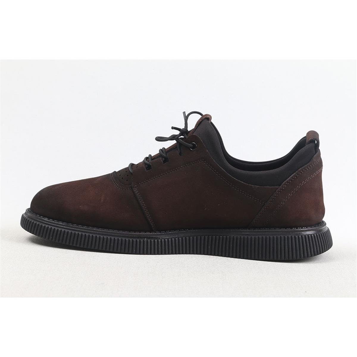 ULUS 852 KAHVE NUBUK CASUAL AYAKKABI