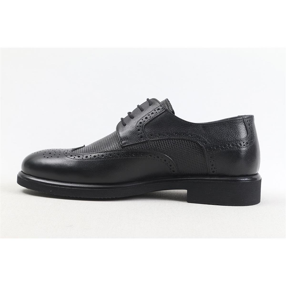 ULUS 861 OXFORD BAĞLI SİYAH COMFORT AYAKKABI
