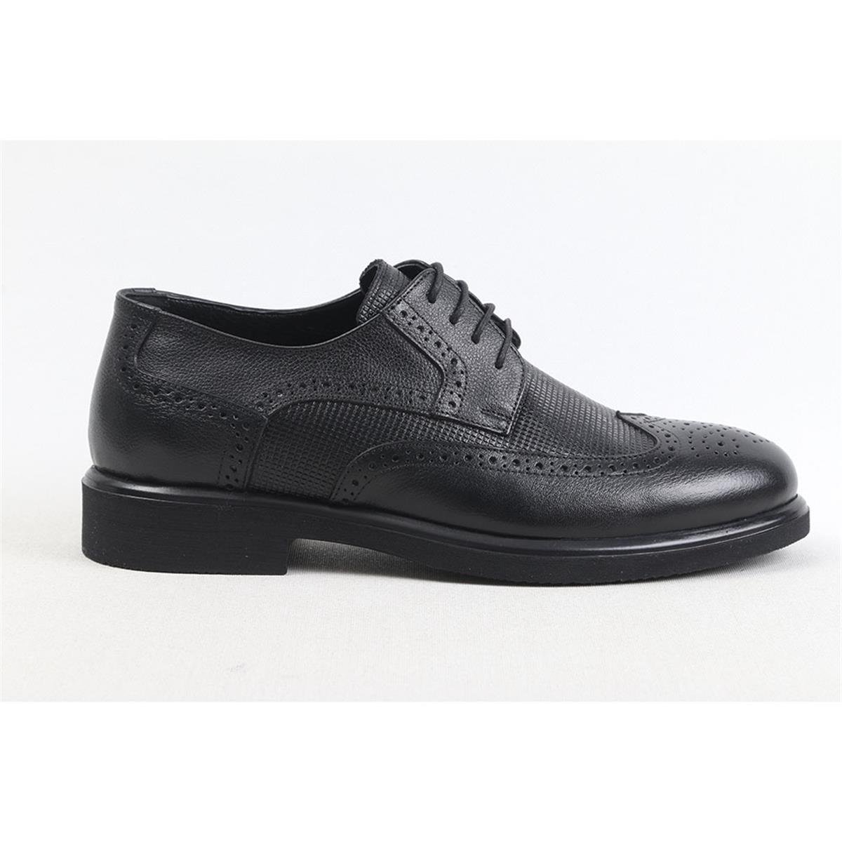 ULUS 861 OXFORD BAĞLI SİYAH COMFORT AYAKKABI
