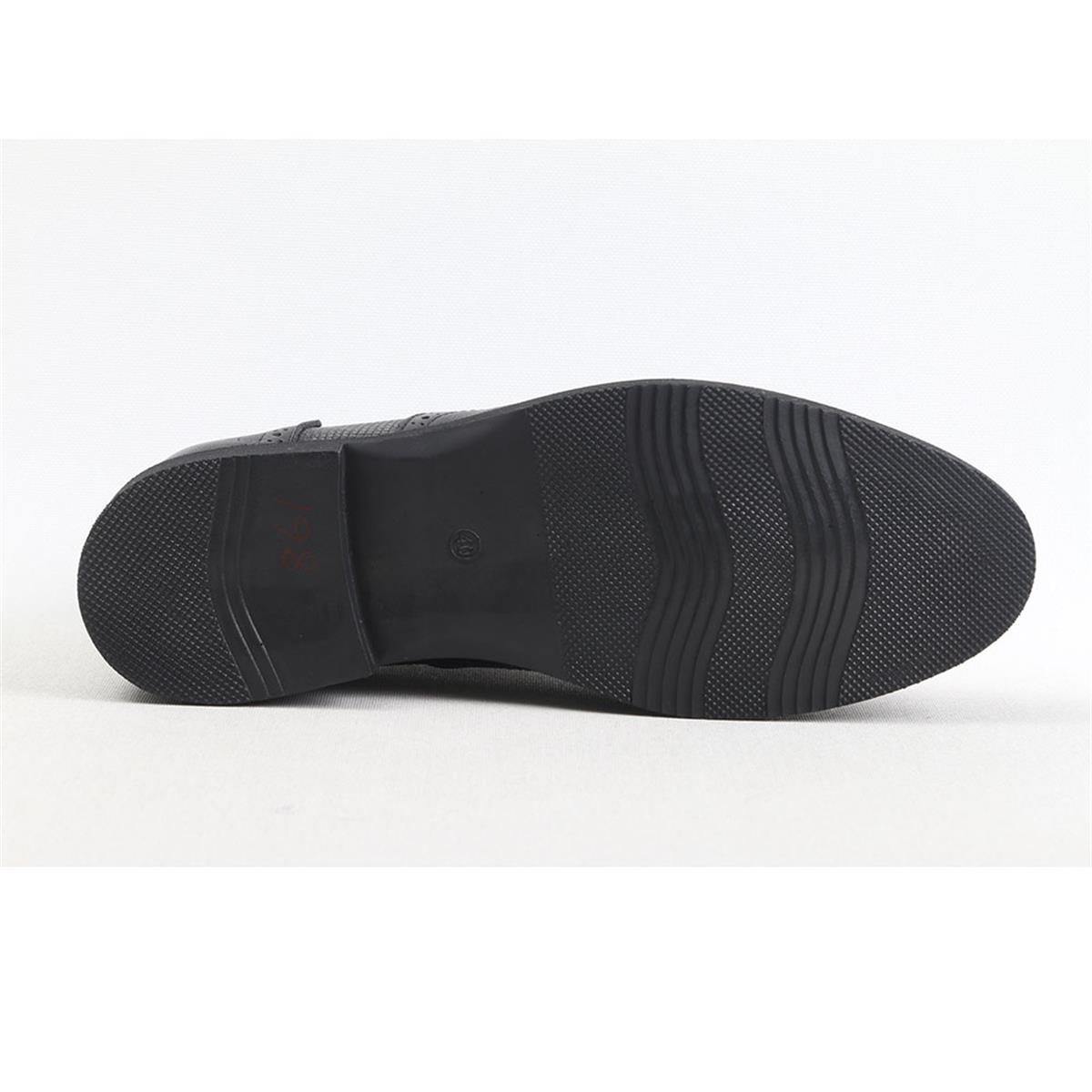ULUS 861 OXFORD BAĞLI SİYAH COMFORT AYAKKABI