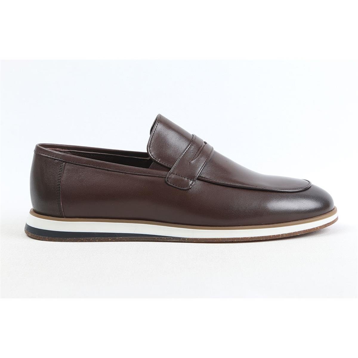 ULUS 912 KAHVE LOAFER AYAKKABI