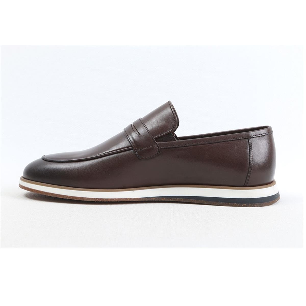 ULUS 912 KAHVE LOAFER AYAKKABI