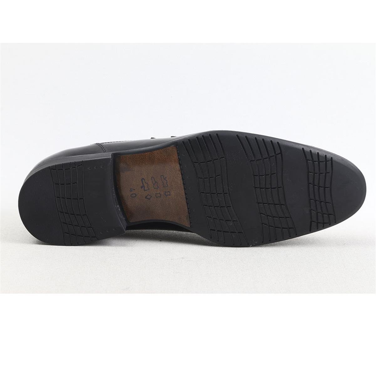ULUS 928 SİYAH RGN TERMO RUBBER KLASİK AYAKKABI