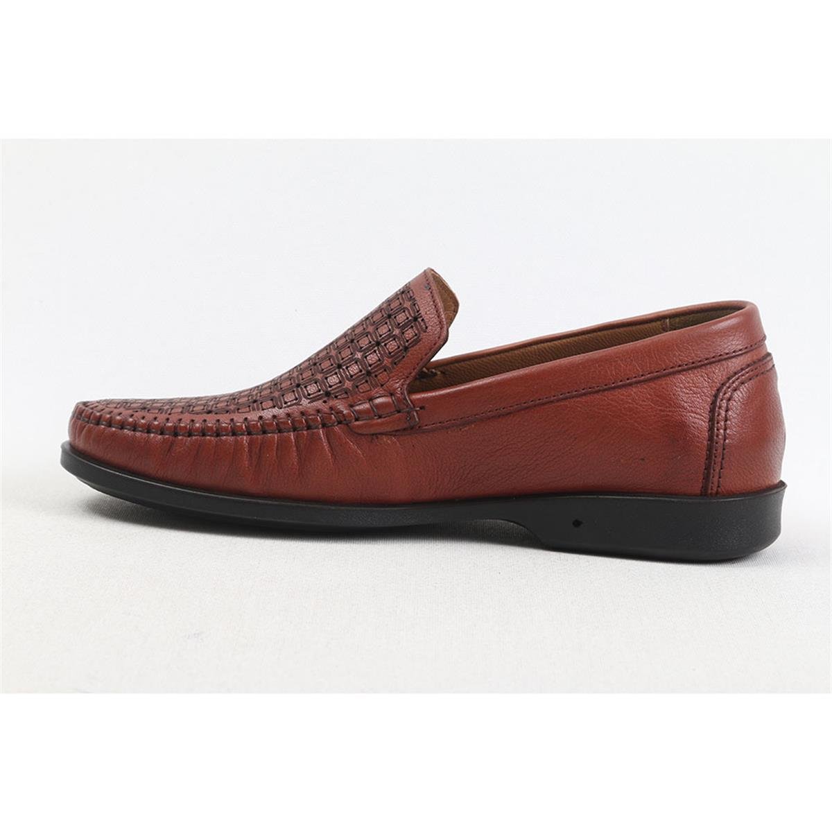 ULUS 929 DELİKLİ TABA LOAFER AYAKKABI