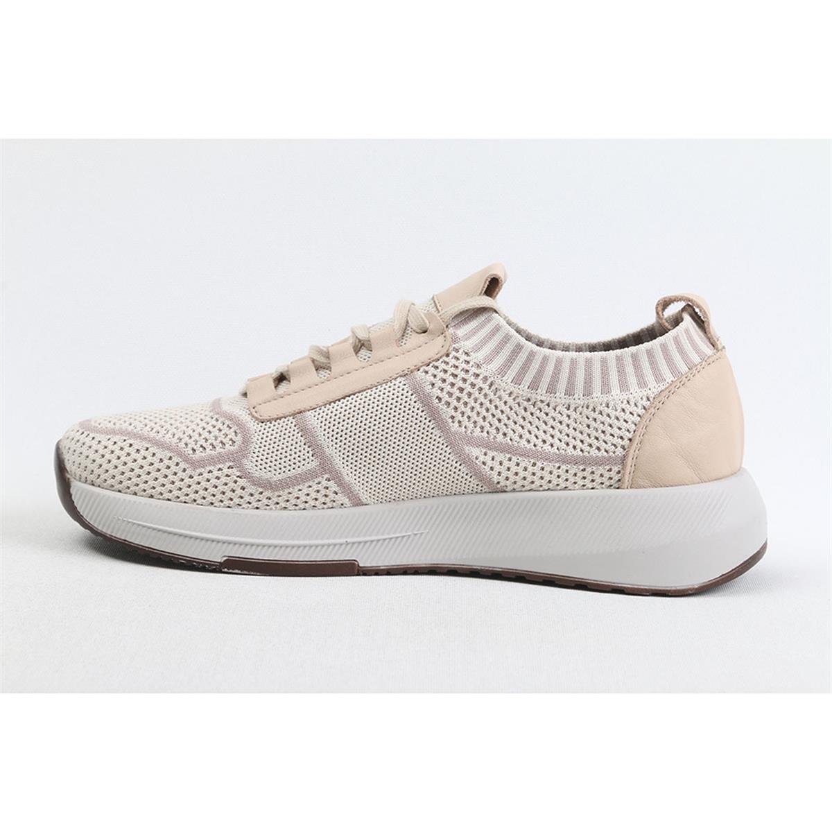 ULUS B-560 BEJ TRİKO SNEAKER AYAKKABI