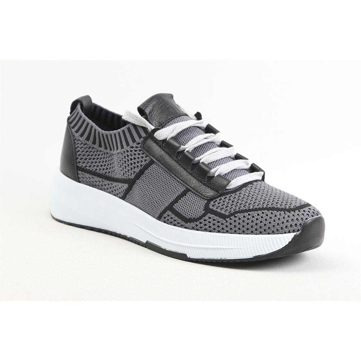 ULUS B-560 GRİ TRİKO SNEAKER AYAKKABI