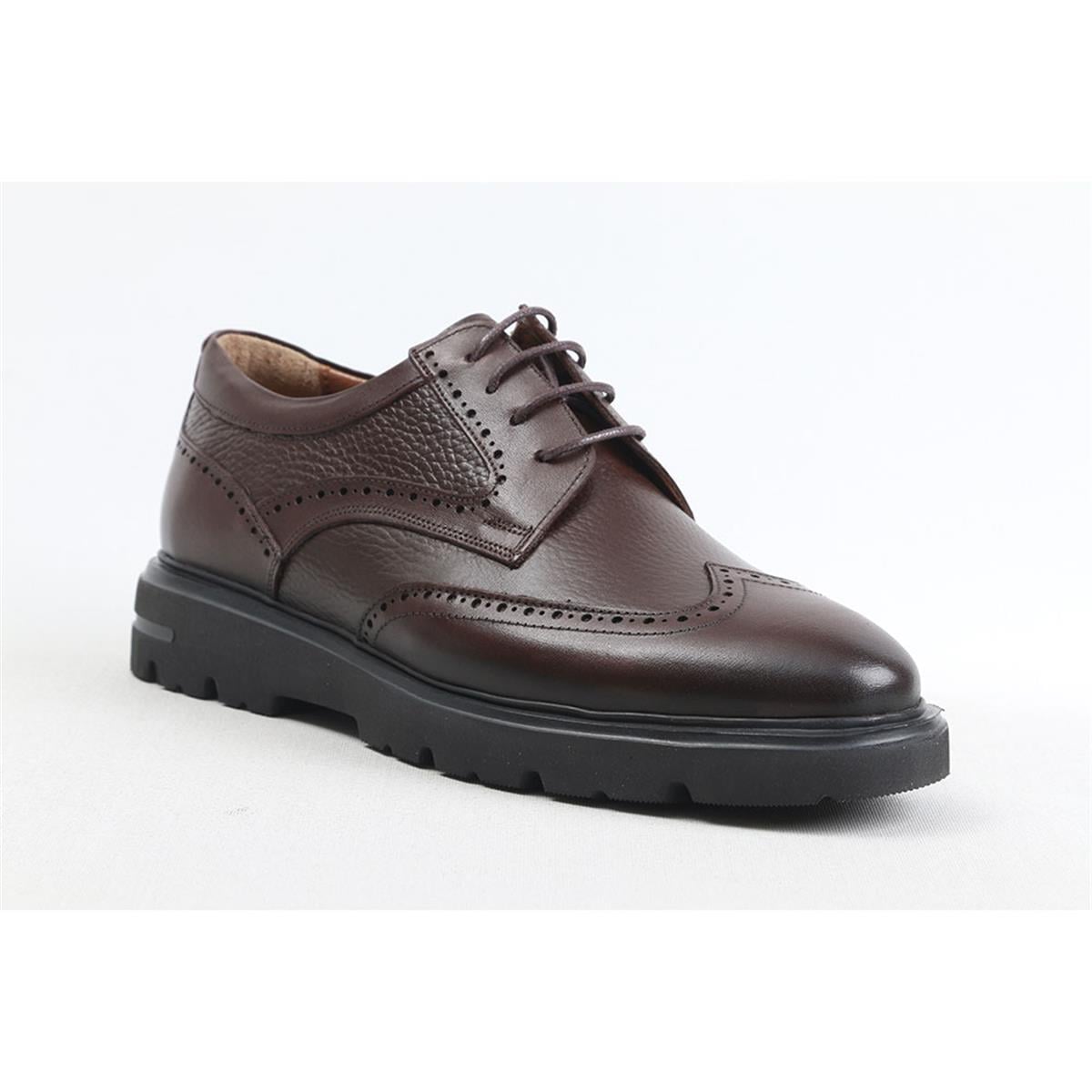 ULUS E-21 OXFORD KAHVE EVA LOAFER AYAKKABI