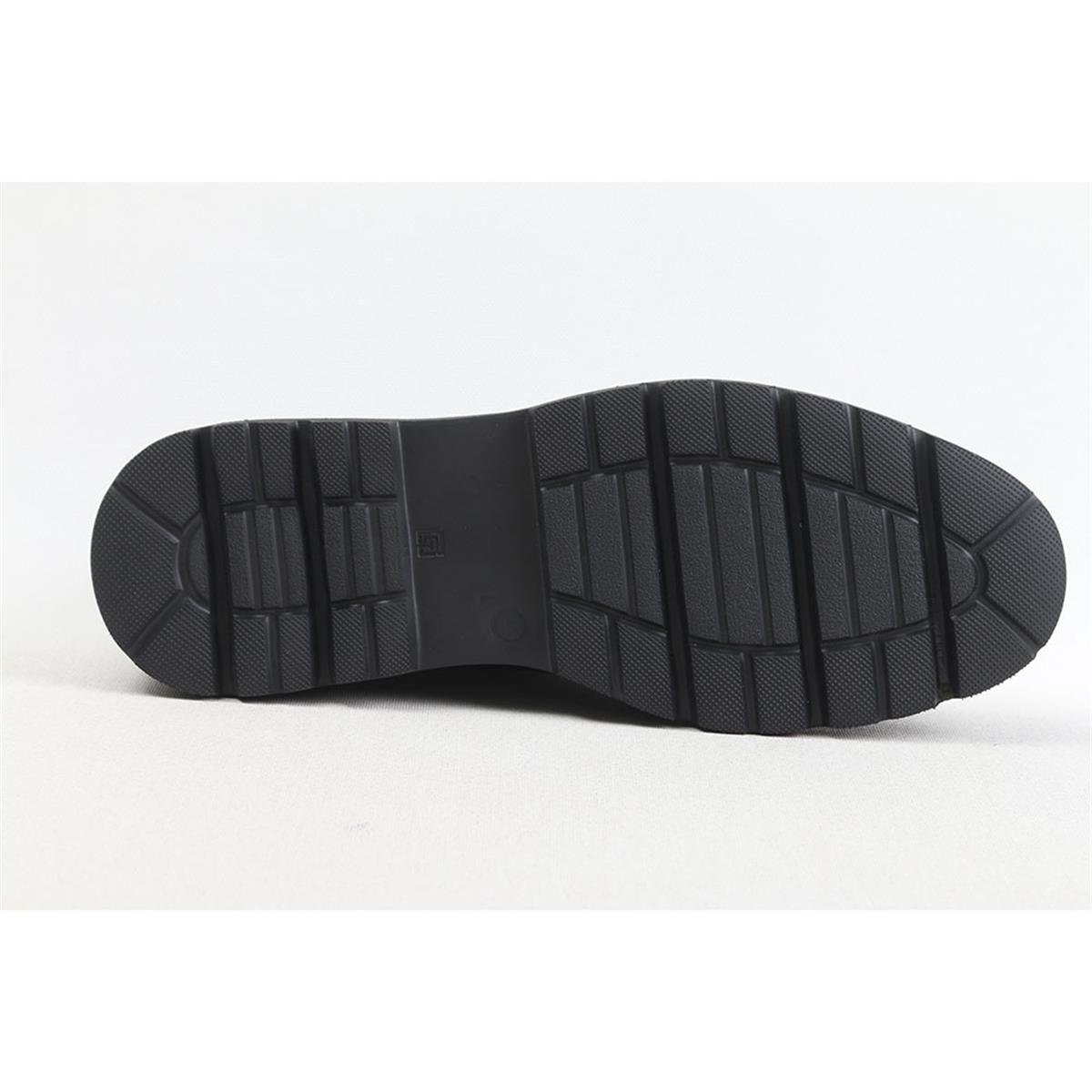 ULUS E-23 DÜZ SİYAH EVA LOAFER AYAKKABI
