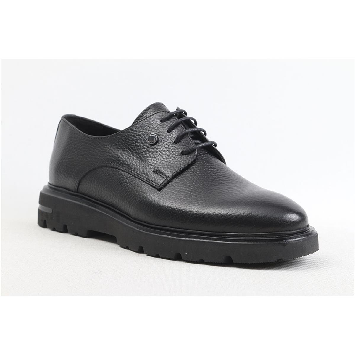 ULUS E-23 DÜZ SİYAH EVA LOAFER AYAKKABI