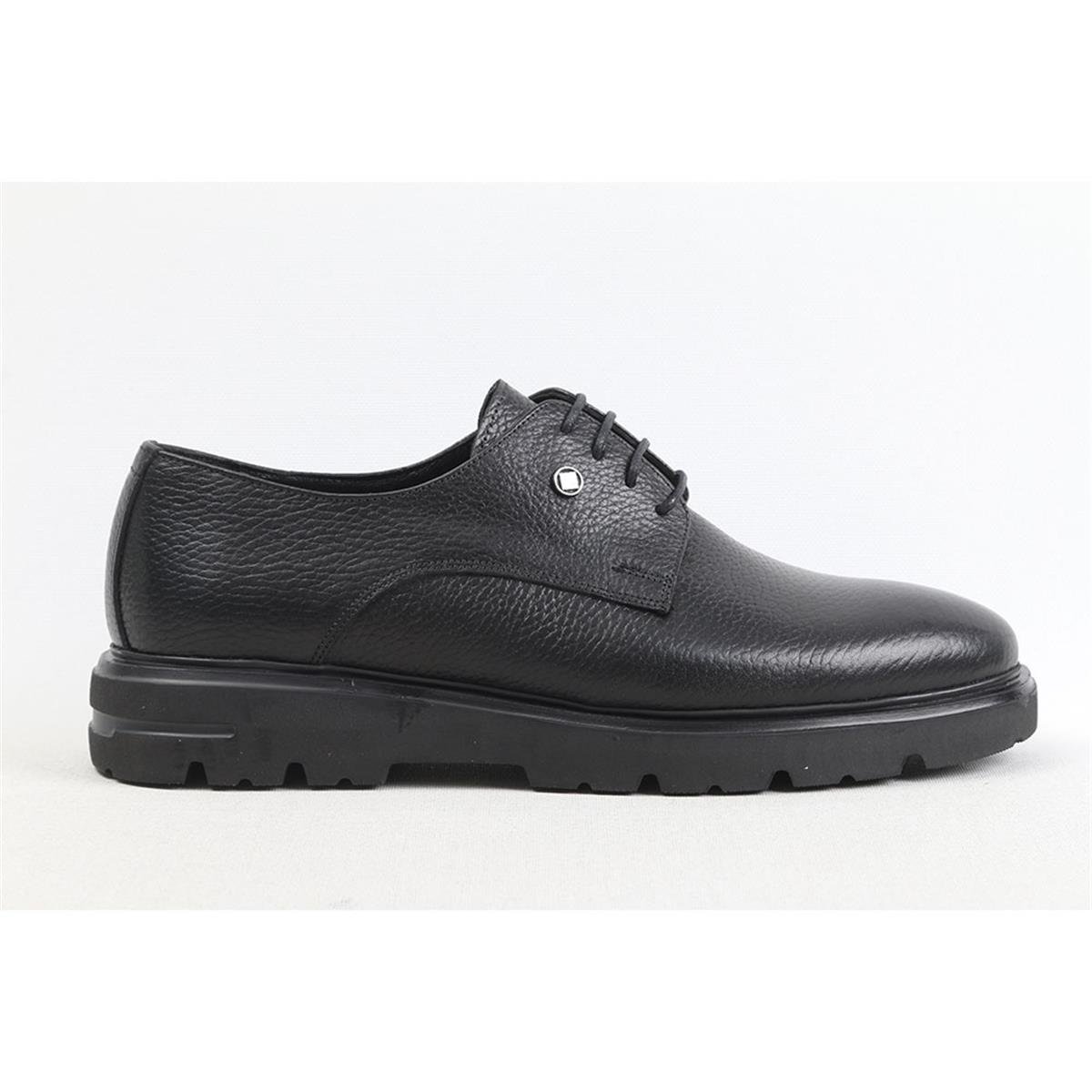 ULUS E-23 DÜZ SİYAH EVA LOAFER AYAKKABI