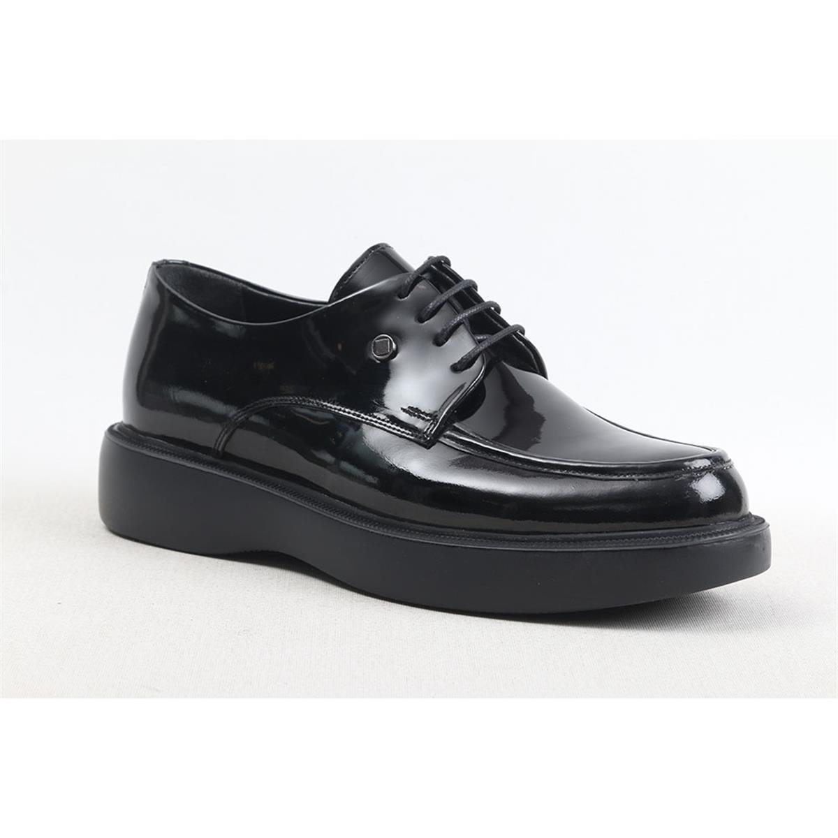 ULUS E-232 FİTİLLİ SİYAH RGAN EVA LOAFER AYAKKABI