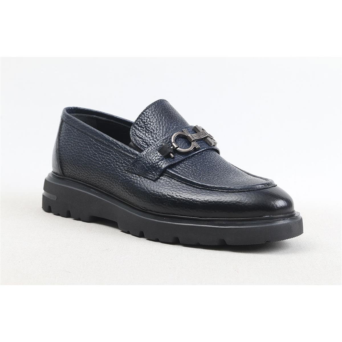 ULUS E-24 TOKALI LACİVERT EVA LOAFER AYAKKABI