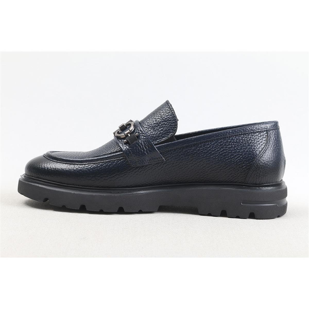 ULUS E-24 TOKALI LACİVERT EVA LOAFER AYAKKABI
