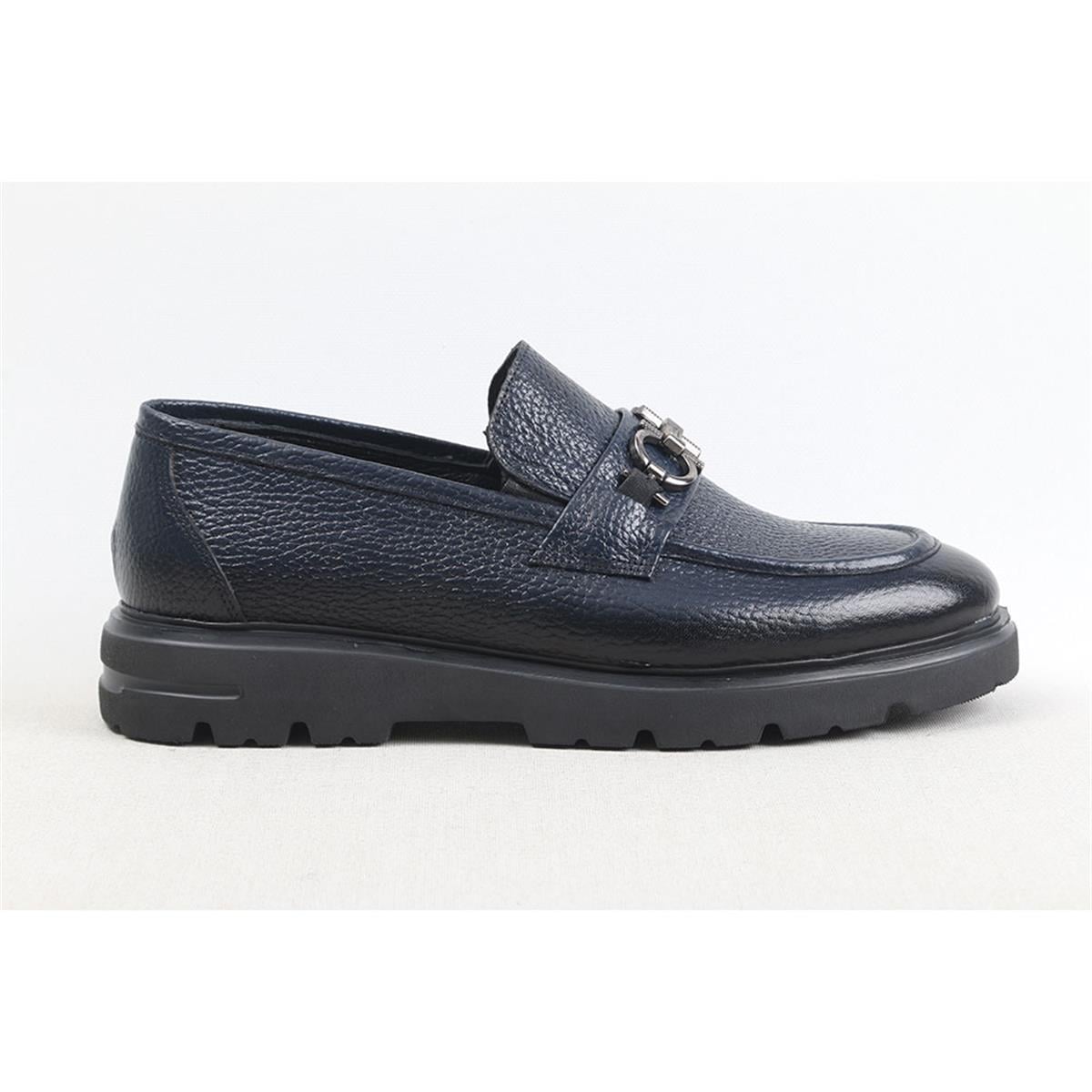 ULUS E-24 TOKALI LACİVERT EVA LOAFER AYAKKABI