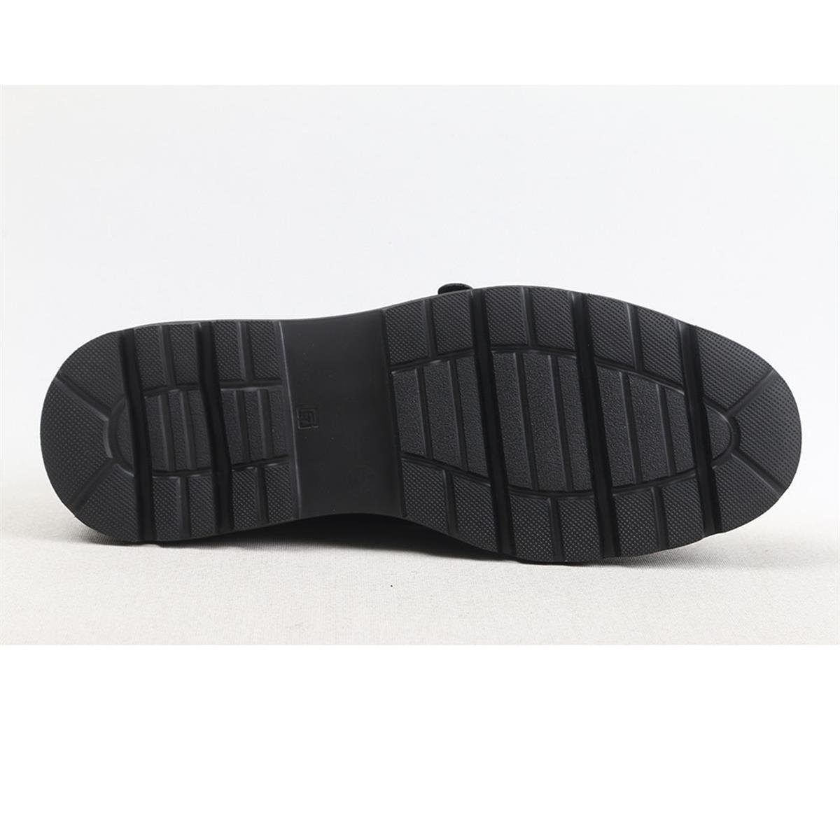 ULUS E-26 ÇİFT TOKALI SİYAH EVA LOAFER AYAKKABI