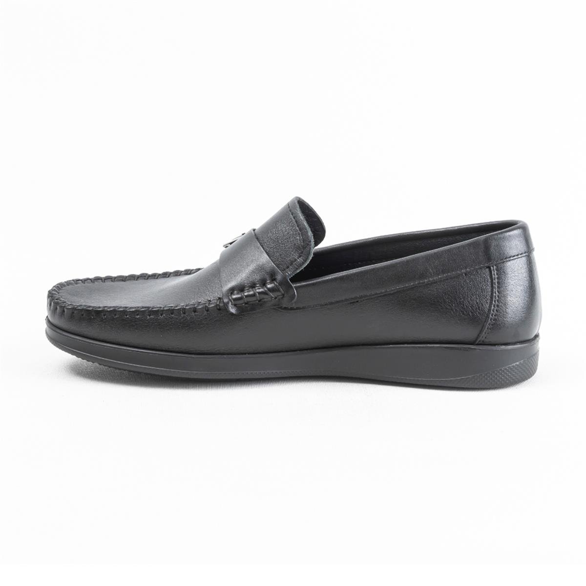 Ulus E-72 Tokalı Siyah Eva Loafer Ayakkabı