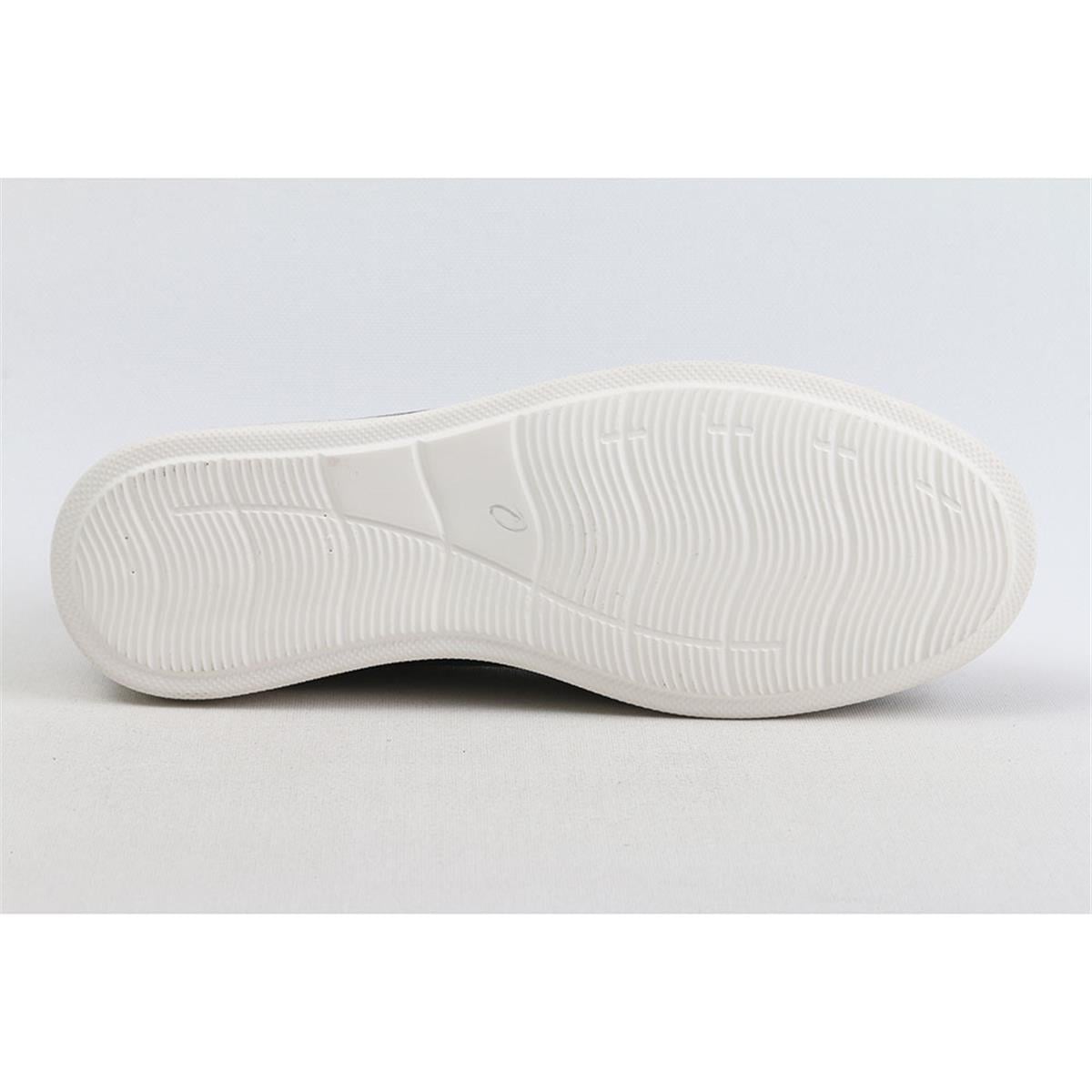 Ulus E-87 Düz Siyah Eva Loafer Ayakkabı