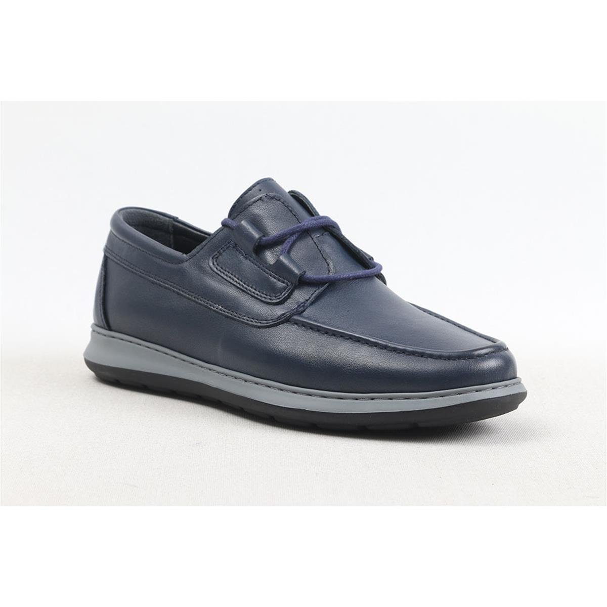 ULUS EVA 2505 LACİ-GRİ  ( SİYAH TABAN) CASUAL AYAKKABI
