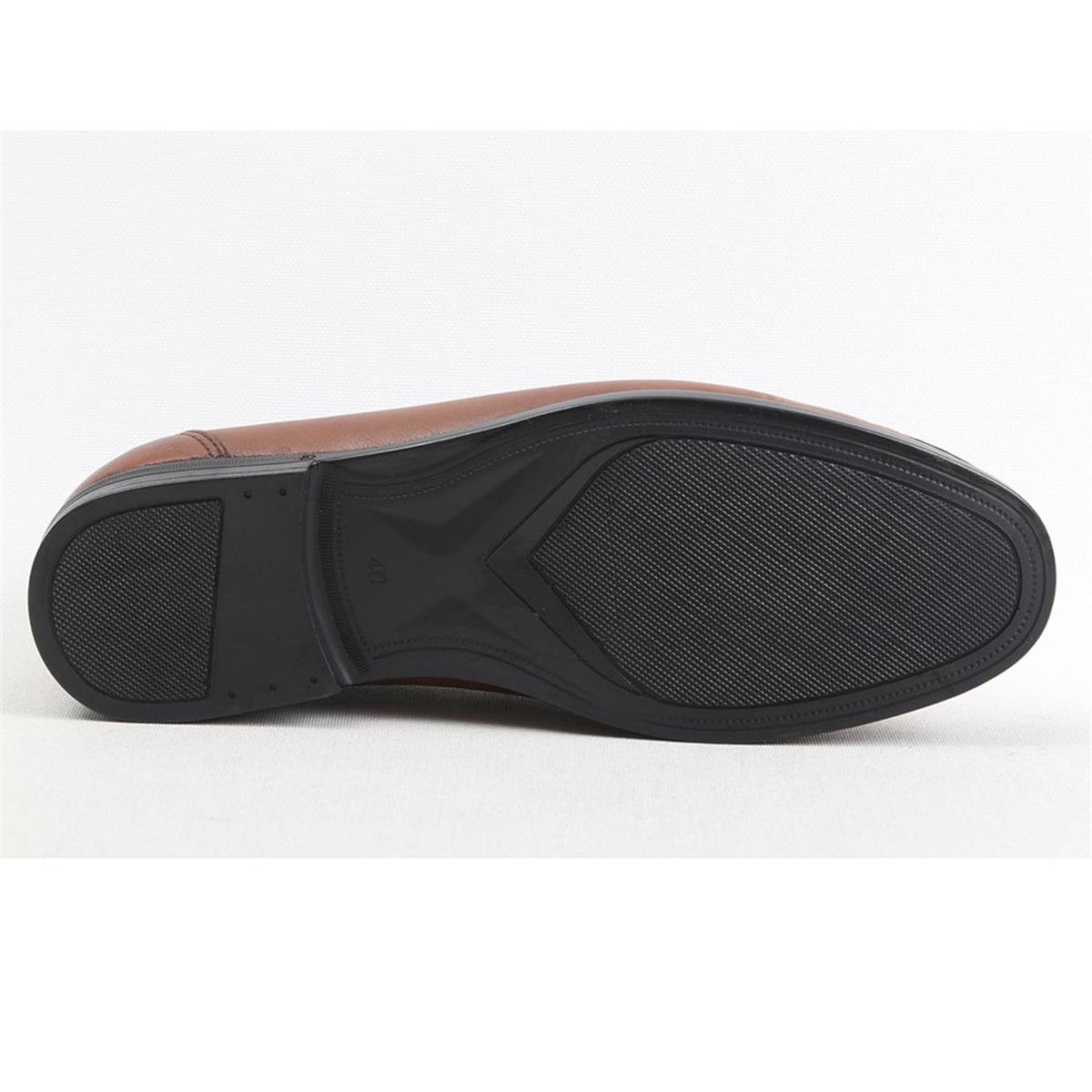 ULUS T-73-1 DELİKLİ TABA LOAFER AYAKKABI