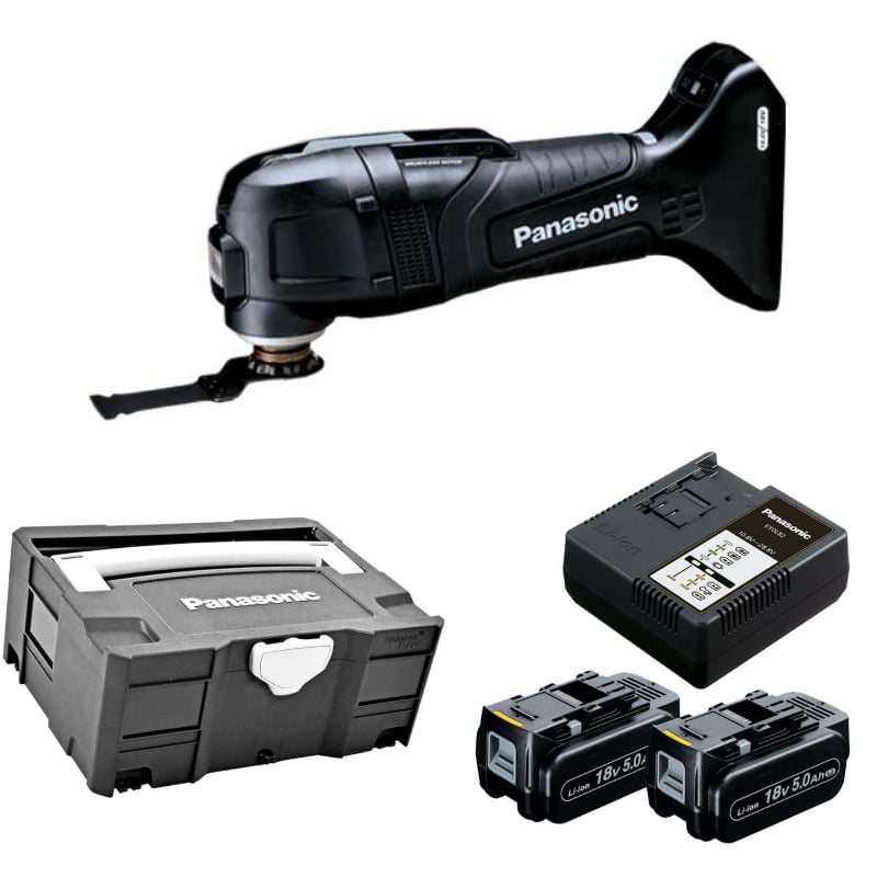 PANASONIC EY46A5LJ2G Akülü Çok Amaçlı Kesici (18V-5.0Ah Pil Seti - Systainer Çanta)