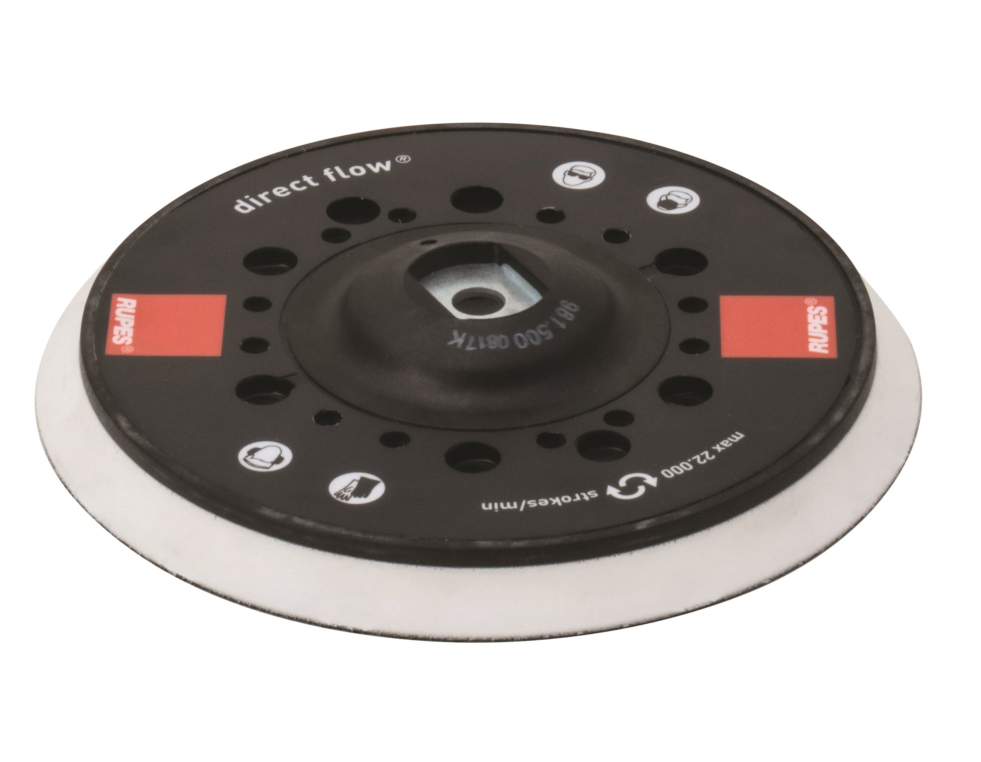 RUPES Cırtlı Zımpara Tabanı 150 mm (ER - RH - BR)