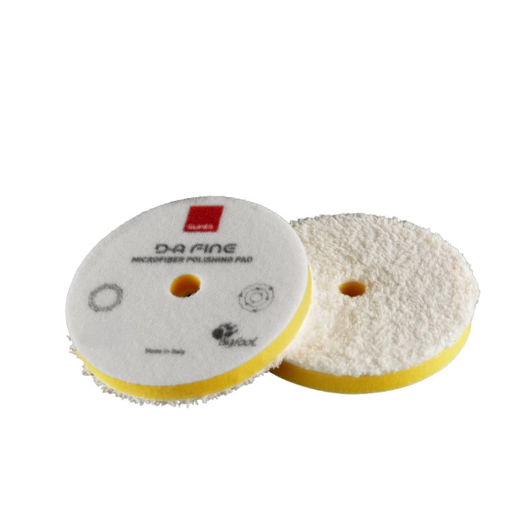 RUPES İnce Mikrofiber Polisaj Pedi Sarı Ø160 mm