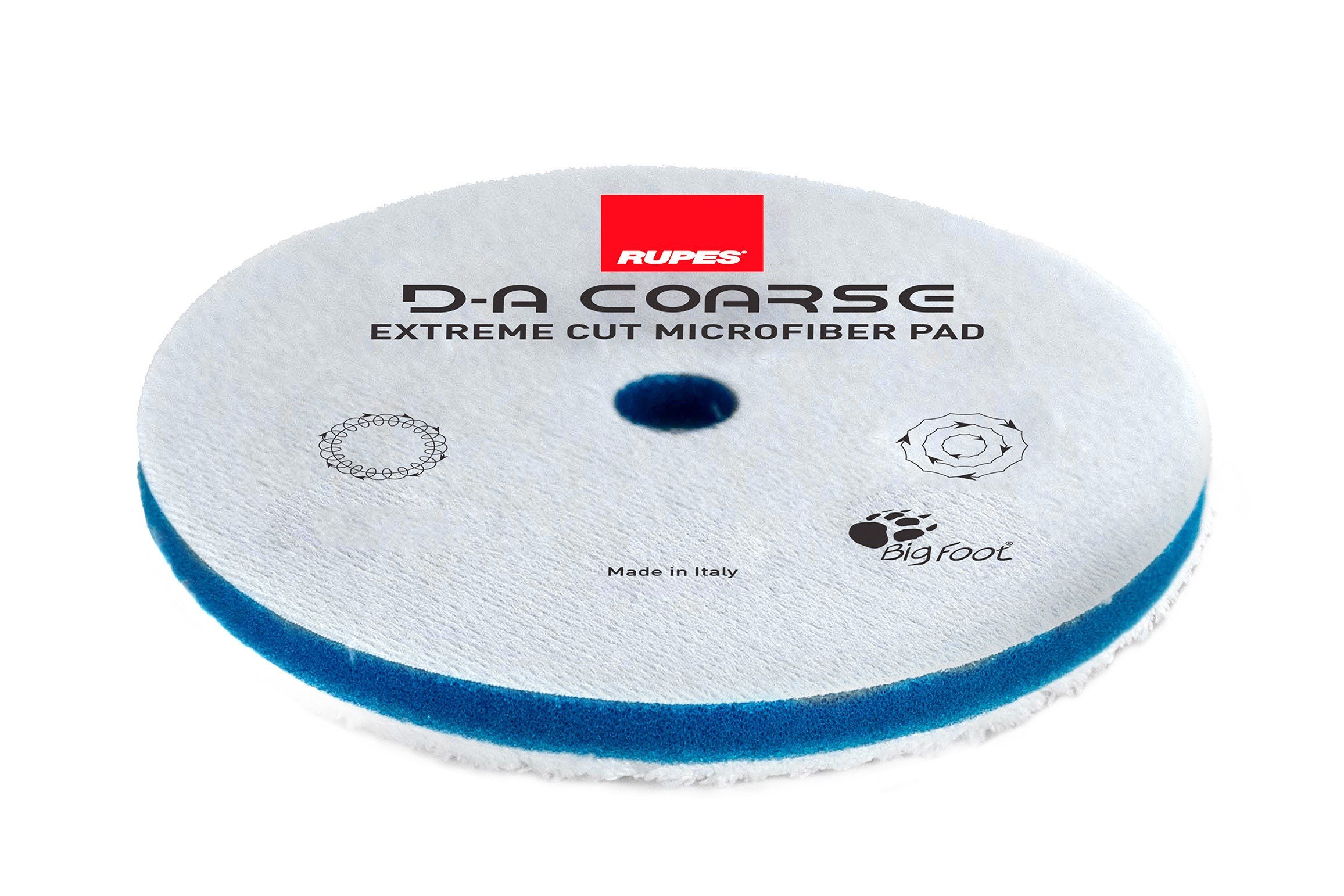 RUPES Kalın Mikrofiber Polisaj Pedi Mavi Ø160 mm
