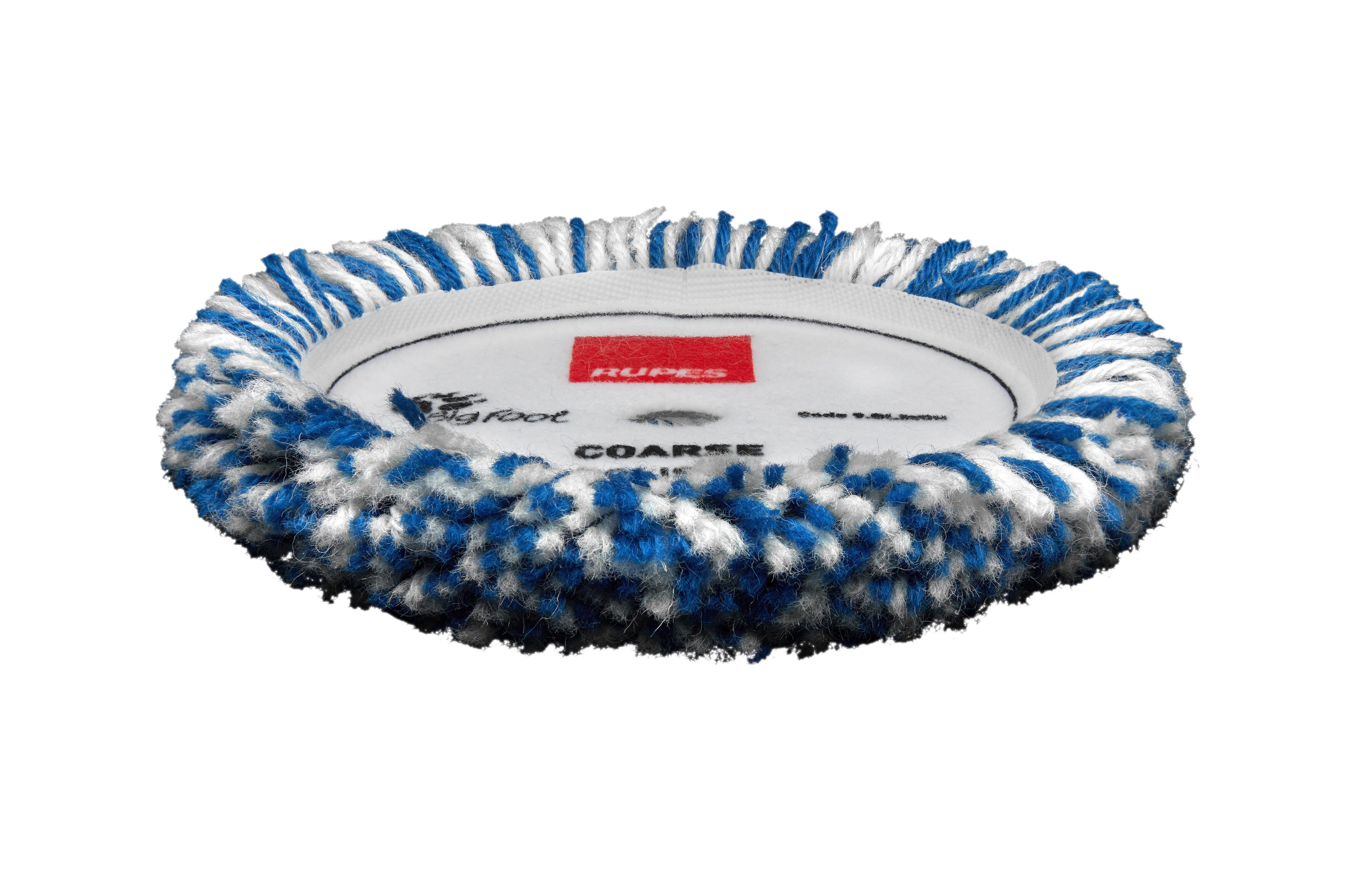 RUPES Rotary Bükümlü Yün Polisaj Pedi Ø125 mm (Twisted Wool)