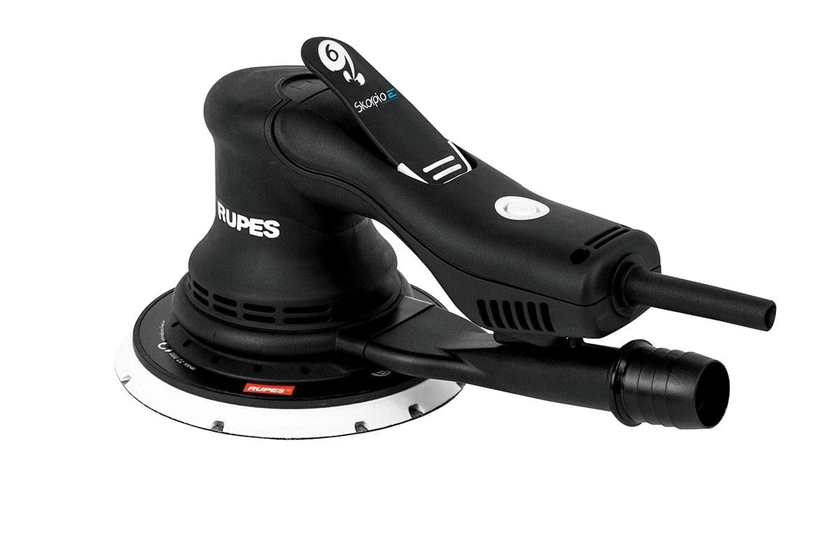 RUPES RX256A SKORPIO E Kömürsüz Elektrikli Orbital Zımpara Makinesi (150 mm taban - 6 mm orbit)