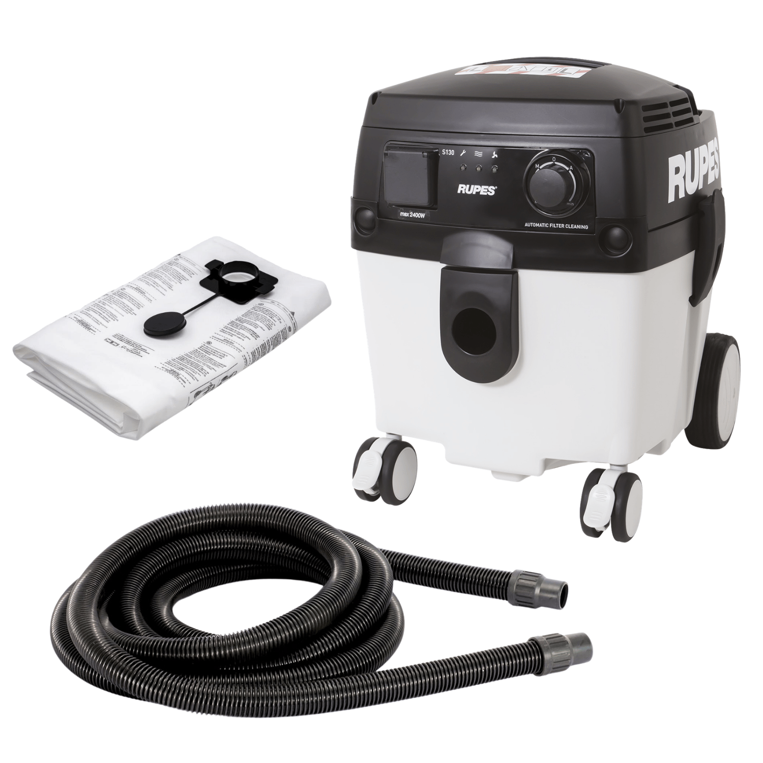 RUPES S130L 30L Profesyonel Toz Emici (Elektrikli)