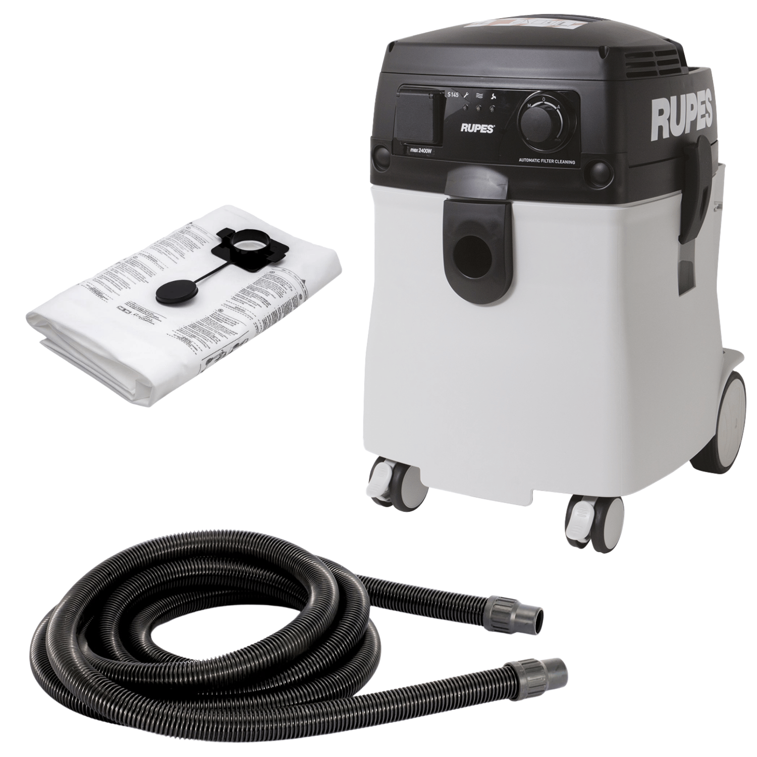 RUPES S145L 45L Profesyonel Toz Emici (Elektrikli)